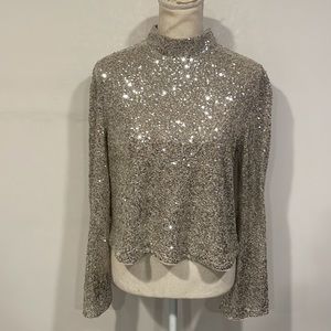 H&M Nwt Sparkly Top